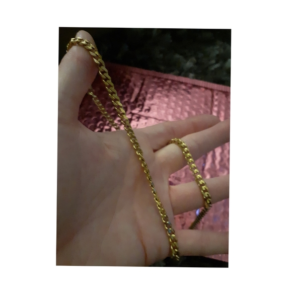 😍New High Quality Gold Chain Link Necklace - Picture 9 of 9